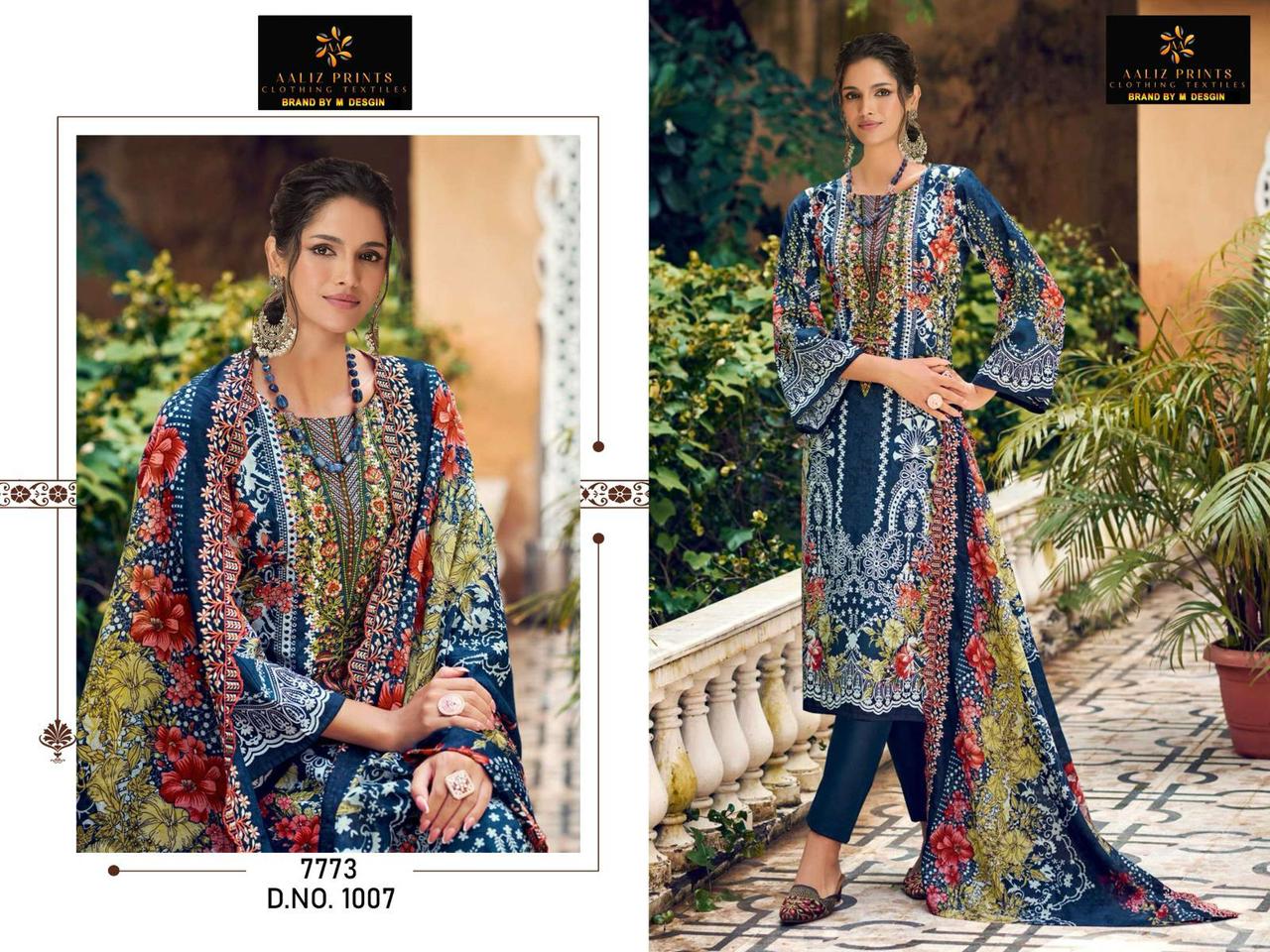 Bin Saeed Vol 2 Aaliz Prints Cotton Karachi Salwar Suits Wholesale