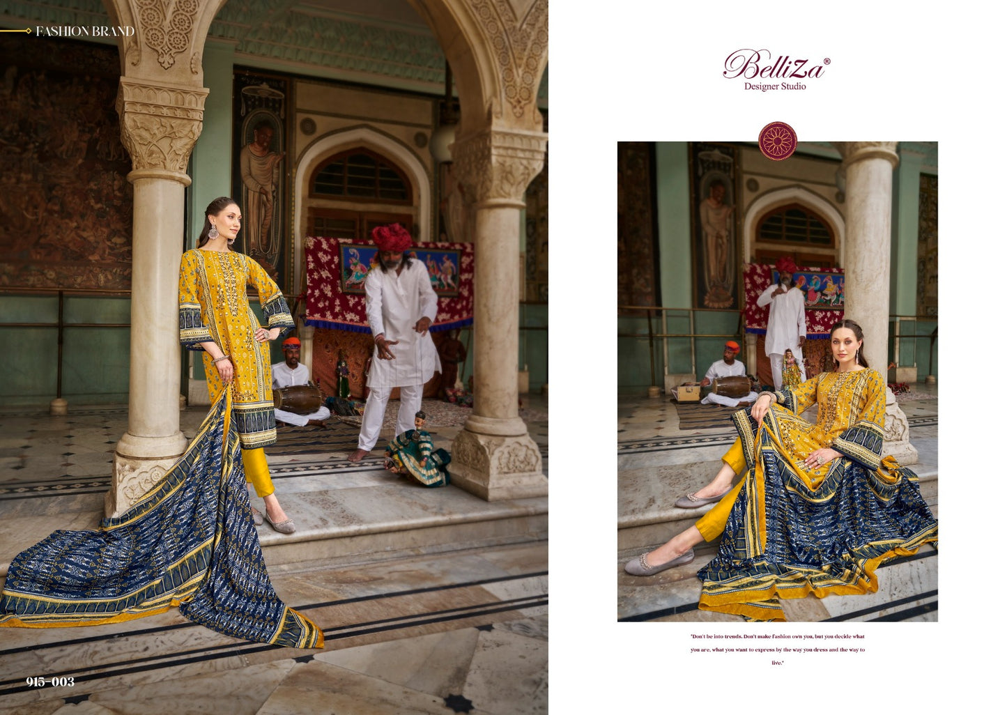 Bin Saeed Vol 4 Belliza Designer Studio Pure Cotton Karachi Salwar Suits Exporter Gujarat
