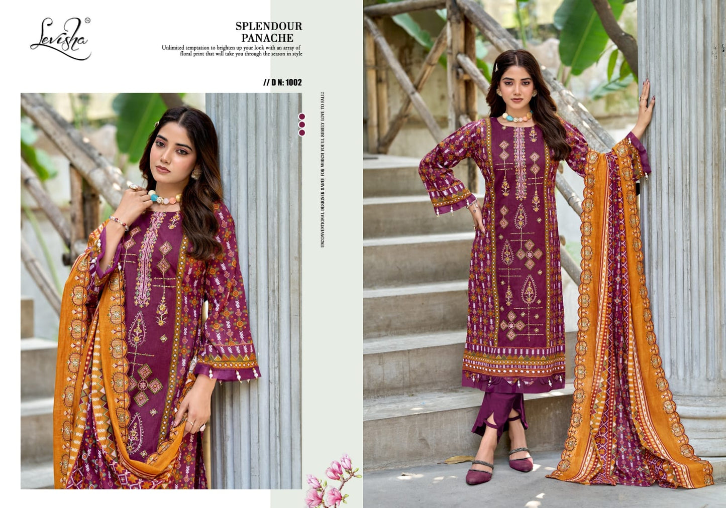 Bin Saeed Vol 4 Levisha Cambric Lawn Karachi Salwar Suits Wholesale Rate