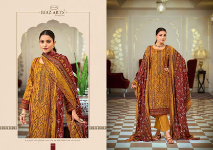 Bin Saeed Vol 4 Riaz Art Cotton Karachi Salwar Suits Wholesale Price