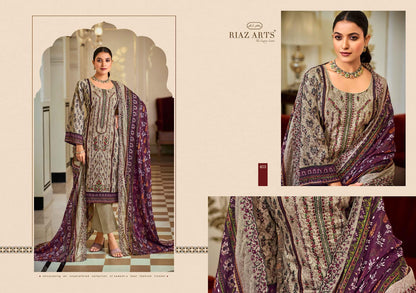 Bin Saeed Vol 4 Riaz Art Cotton Karachi Salwar Suits Wholesale Price