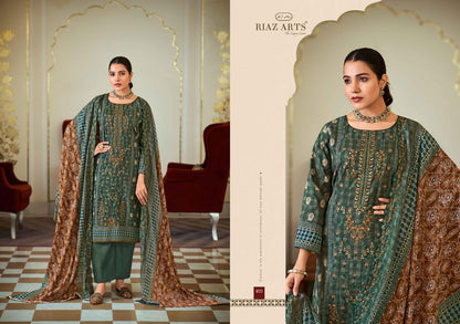 Bin Saeed Vol 4 Riaz Art Cotton Karachi Salwar Suits Wholesale Price