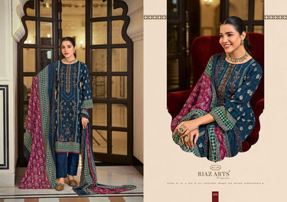 Bin Saeed Vol 4 Riaz Art Cotton Karachi Salwar Suits Wholesale Price