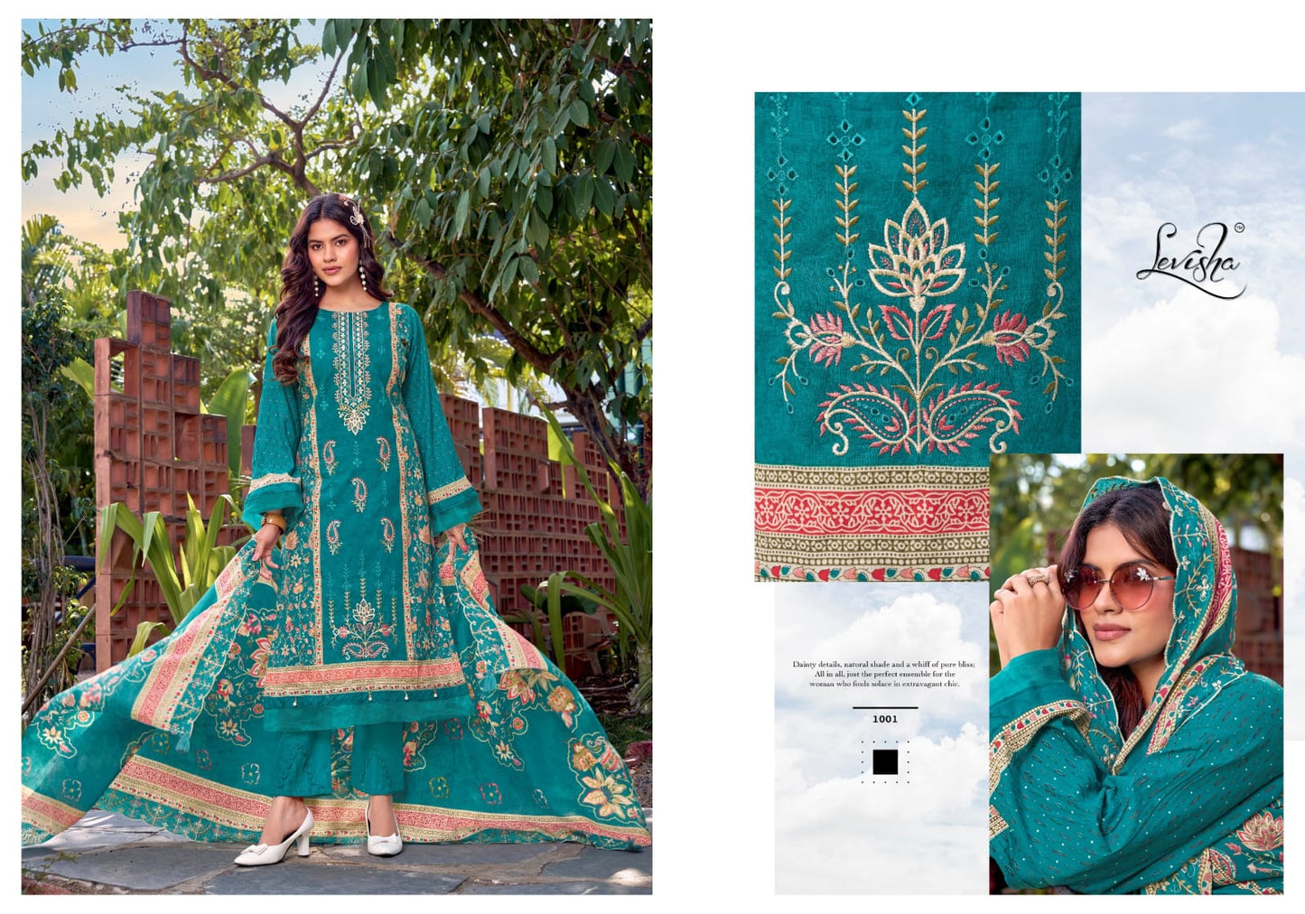 Bin Saeed Vol 6 Levisha Lawn Cotton Karachi Salwar Suits Exporter Gujarat
