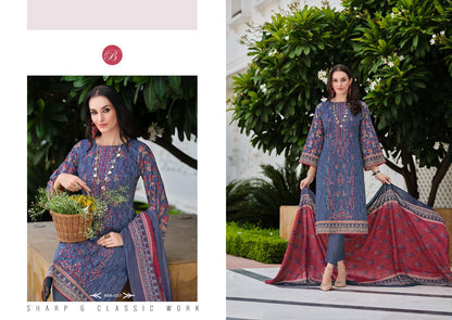 Bin Saeed Vol 8 Belliza Designer Studio Cotton Karachi Salwar Suits Wholesale Price