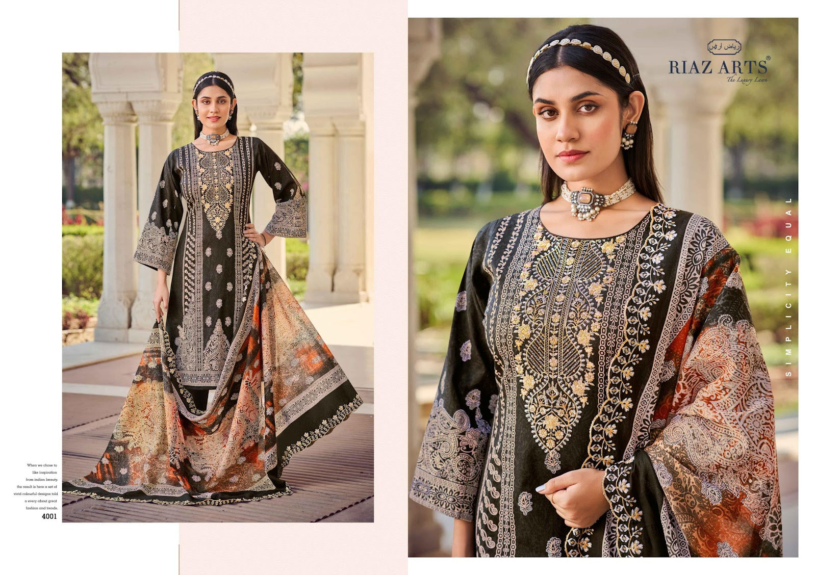 Bin Saeed Vol 8 Riaz Art Pure Cotton Karachi Salwar Suits Exporter Gujarat