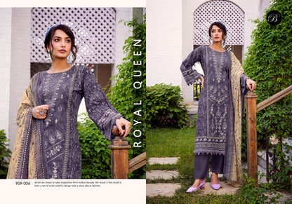 Bin Saeed Vol 9 Belliza Designer Studio Cotton Karachi Salwar Suits Wholesaler