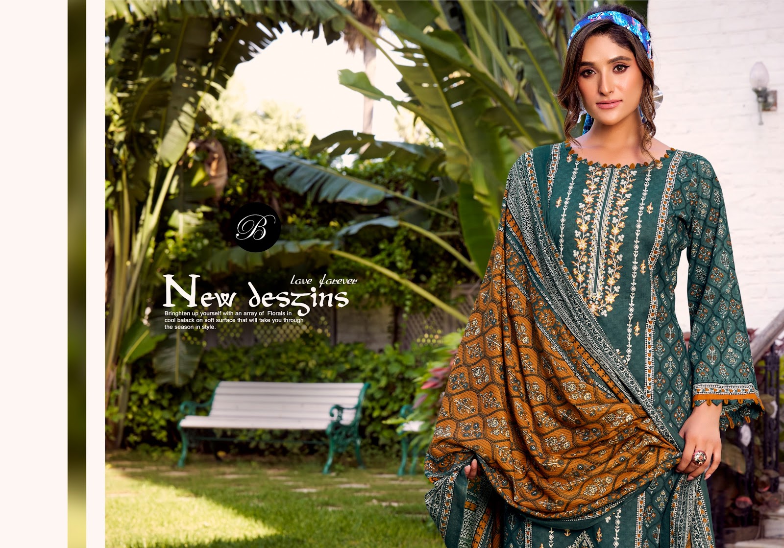 Bin Saeed Vol 9 Belliza Designer Studio Cotton Karachi Salwar Suits Wholesaler