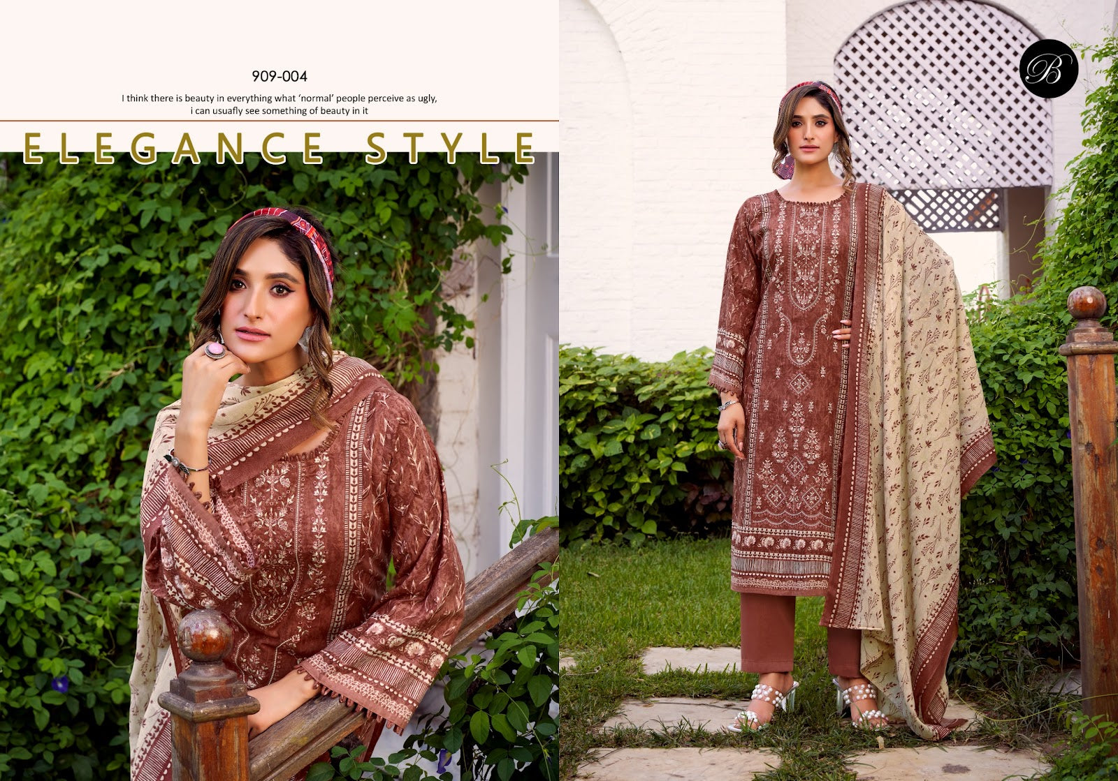 Bin Saeed Vol 9 Belliza Designer Studio Cotton Karachi Salwar Suits Wholesaler