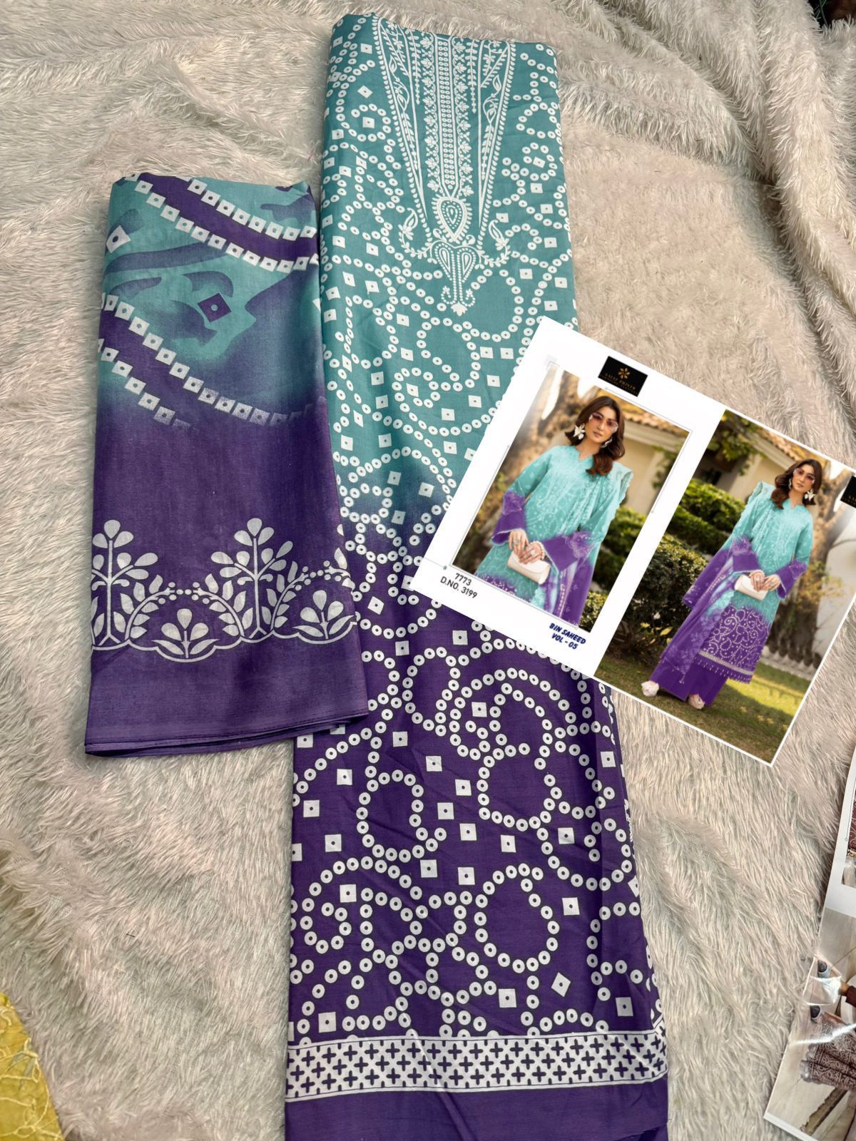 Bin Saheed Vol 5 Nx Aaliz Prints Cotton Karachi Salwar Suits Wholesaler