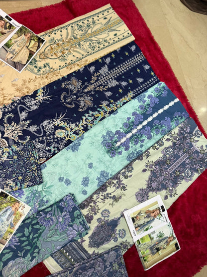 Bin Saheed Vol 6 Aaliz Prints Mix Cotton Karachi Salwar Suits Wholesale Rate