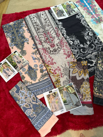 Bin Saheed Vol 7 Aaliz Prints Mix Cotton Karachi Salwar Suits Wholesaler