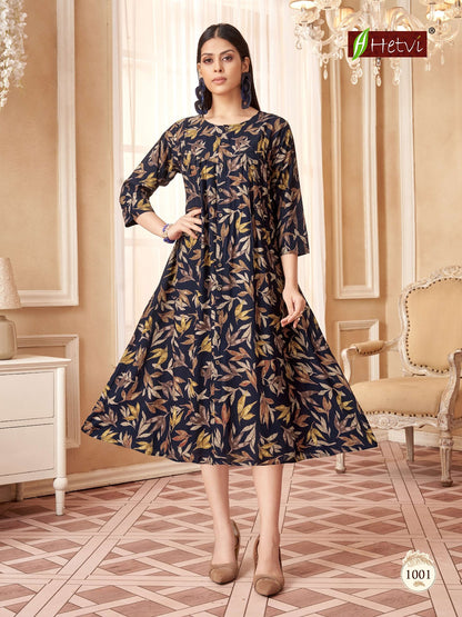 Bina Hetvi Anarkali Kurtis Wholesale Rate