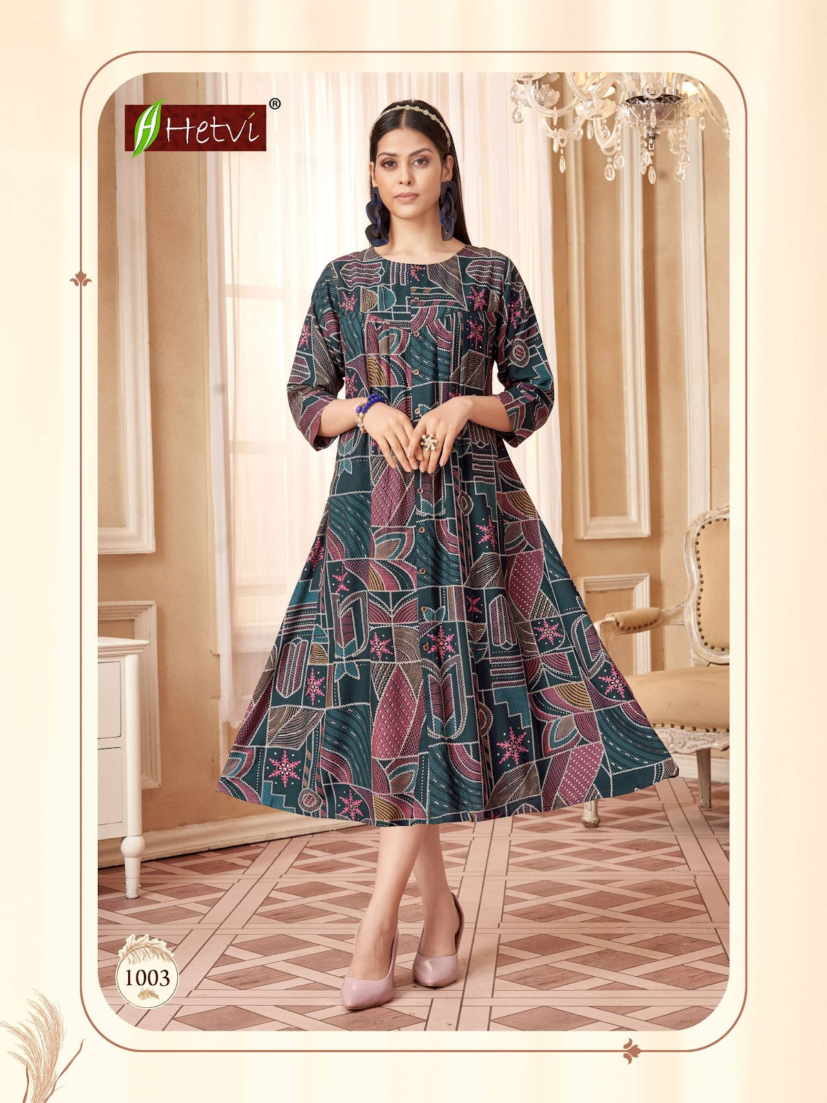 Bina Hetvi Anarkali Kurtis Wholesale Rate