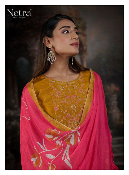 Bina Netra Premium Bemberg Pant Style Suits Manufacturer