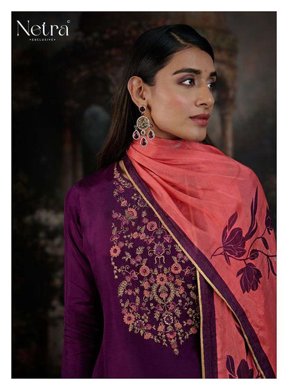 Bina Netra Premium Bemberg Pant Style Suits Manufacturer