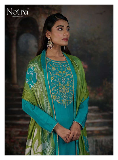 Bina Netra Premium Bemberg Pant Style Suits Manufacturer