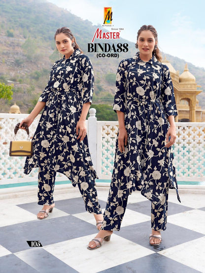 Bindass Master Rayon Co Ord Set Wholesale Price