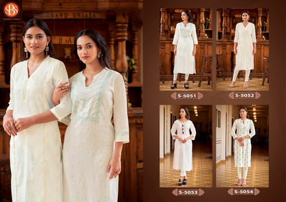 Bindiya Sbs Cotton Straight Cut Kurtis Supplier Gujarat