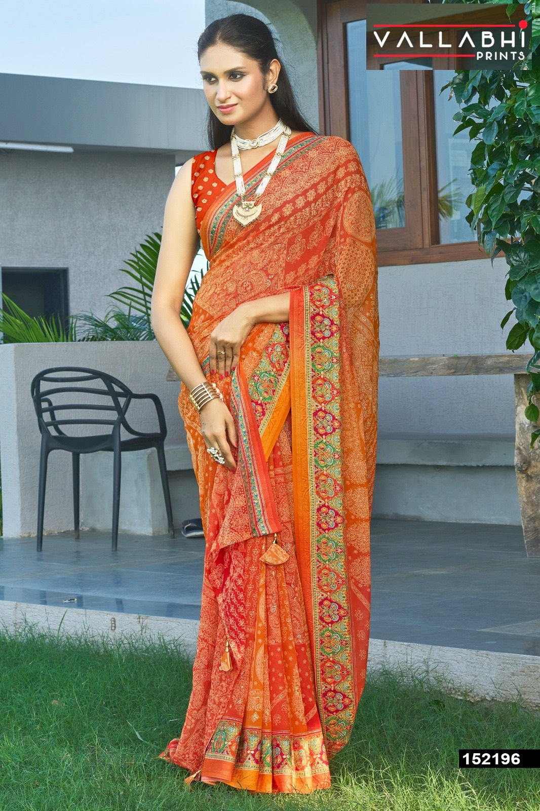 Bindiya Vol 4 Vallabhi Prints Moss Sarees Manufacturer Ahmedabad