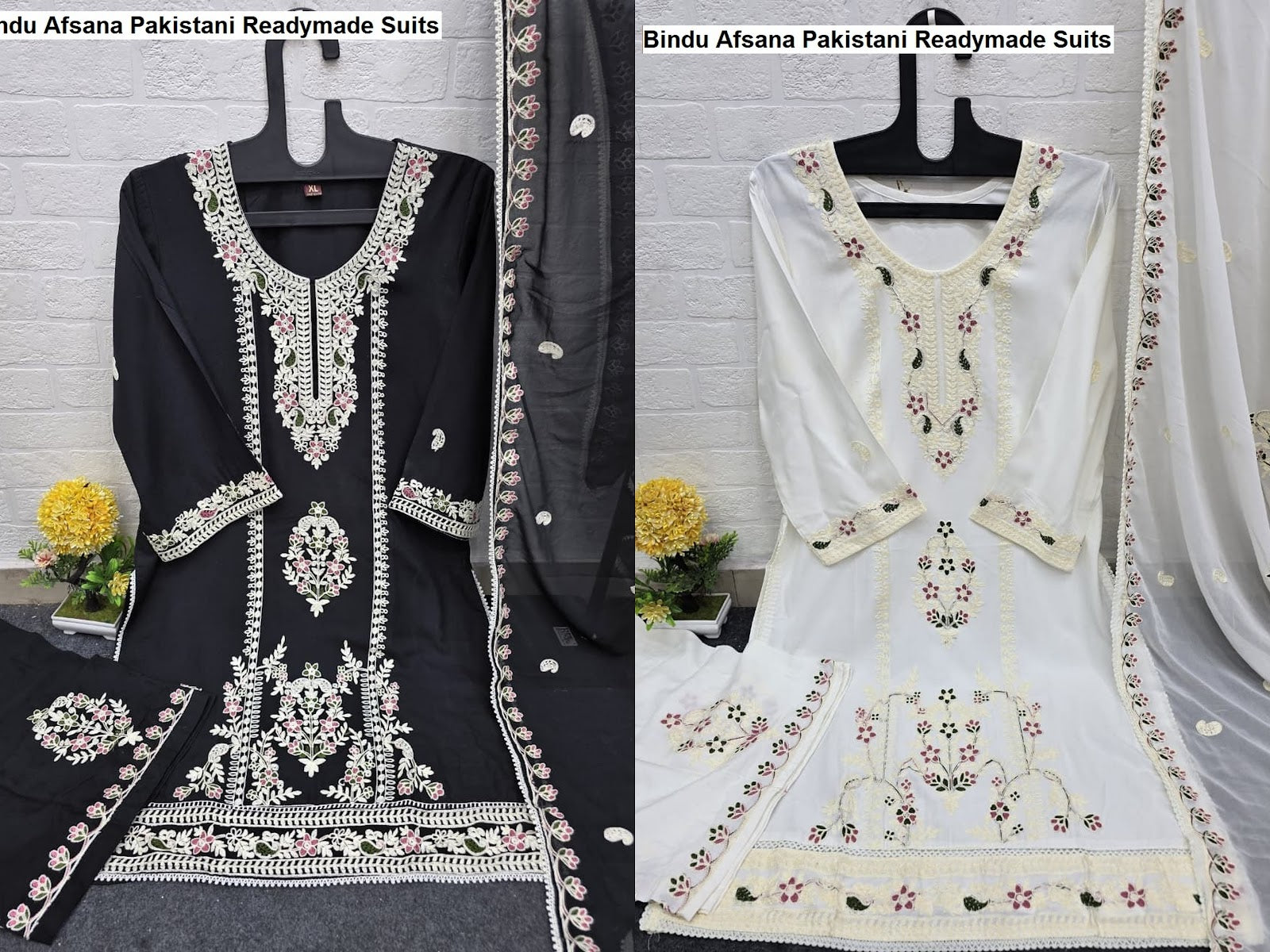 Bindu Afsana Viscose Reyon Pakistani Readymade Suits Supplier Gujarat
