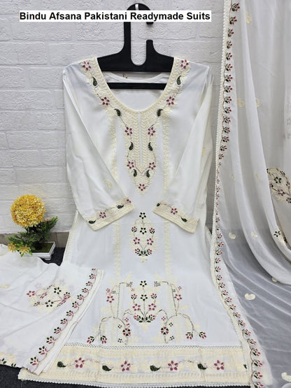 Bindu Afsana Viscose Reyon Pakistani Readymade Suits Supplier Gujarat