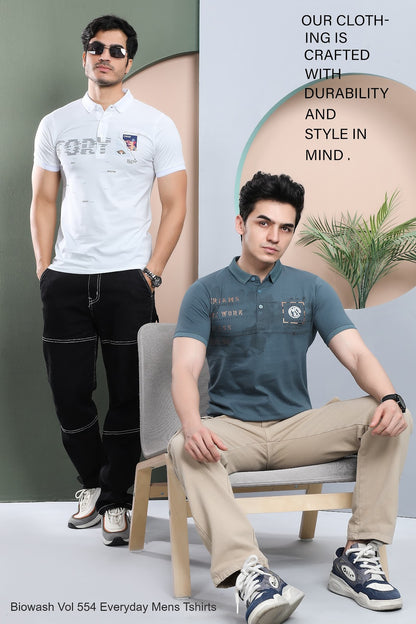 Biowash Vol 554 Everyday Mens Tshirts Supplier Gujarat