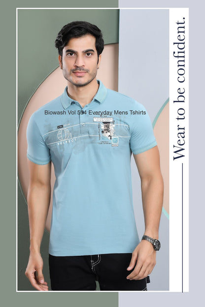 Biowash Vol 554 Everyday Mens Tshirts Supplier Gujarat