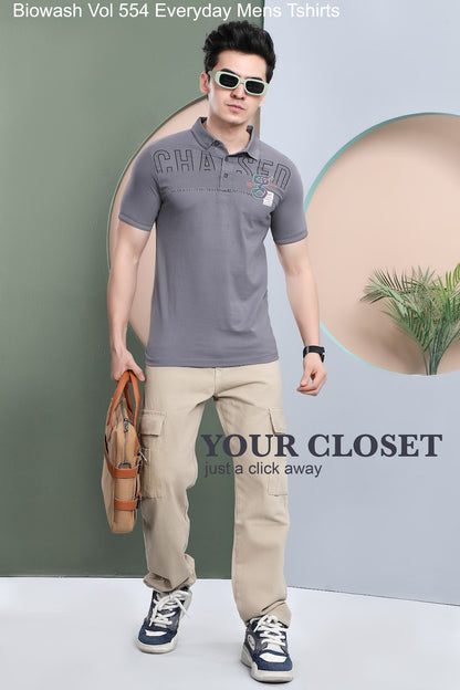 Biowash Vol 554 Everyday Mens Tshirts Supplier Gujarat