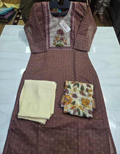 Bipasha Series Dveeja Fashion Jamdani Readymade Pant Style Suits Wholesale