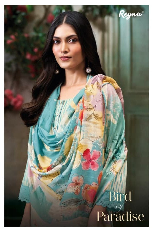 Bird Of Paradise Reyna Cotton Pant Style Suits Exporter India