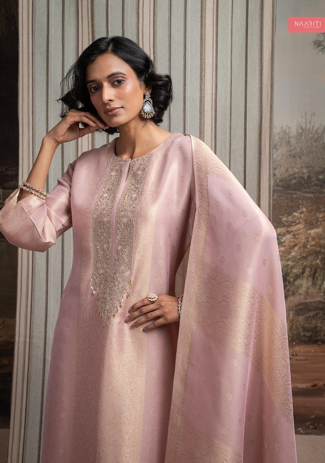 Birtaaz Naariti Silk Pant Style Suits Supplier