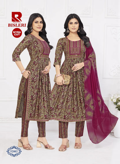 Bisleri Nayra Cut Raashi Capsule Readymade Pant Style Suits Wholesale Price