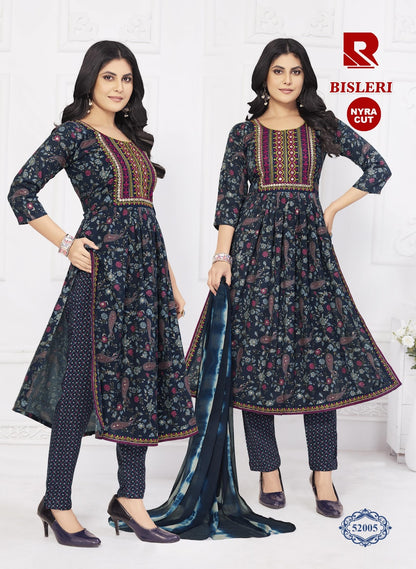 Bisleri Nayra Cut Raashi Capsule Readymade Pant Style Suits Wholesale Price