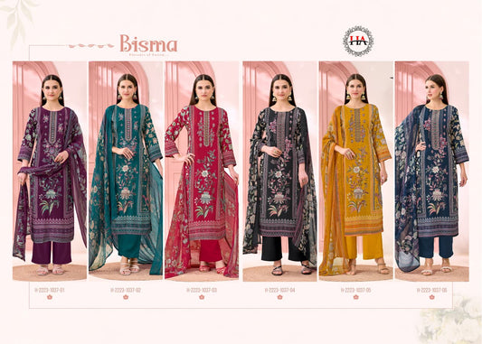Bisma Harshit Fashion Viscose Reyon Karachi Salwar Suits Manufacturer