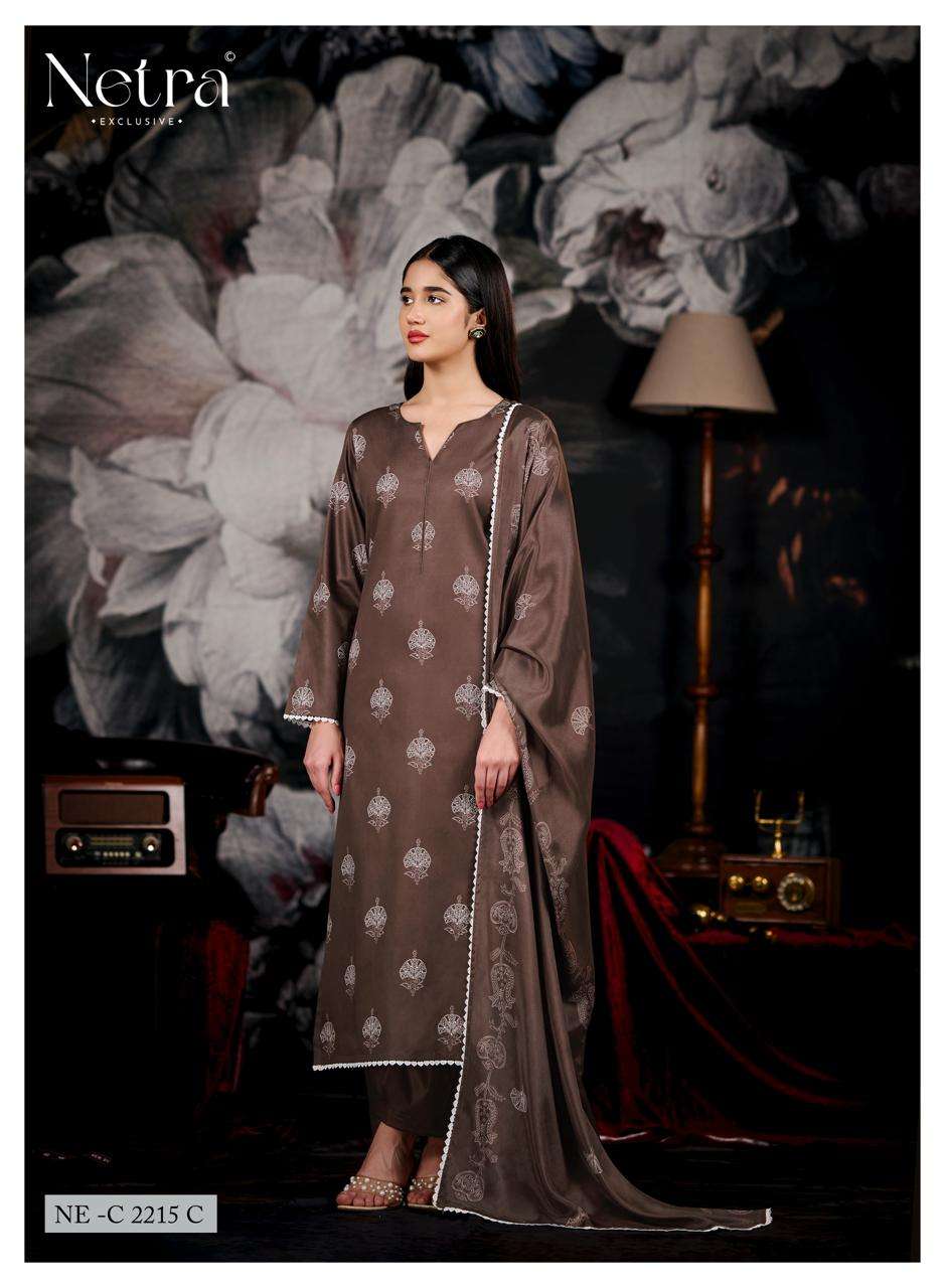 Bivora Netra Cotton Pant Style Suits Supplier