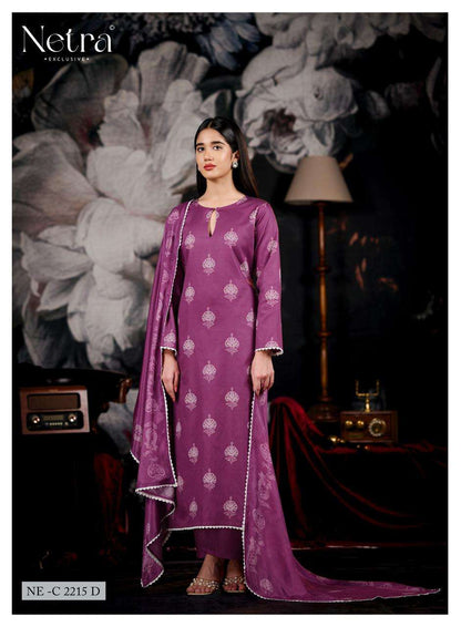 Bivora Netra Cotton Pant Style Suits Supplier