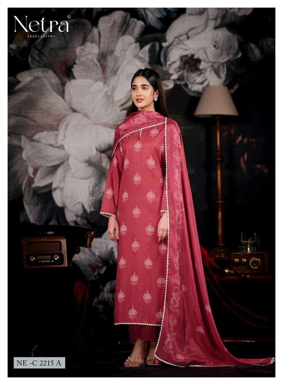 Bivora Netra Cotton Pant Style Suits Supplier