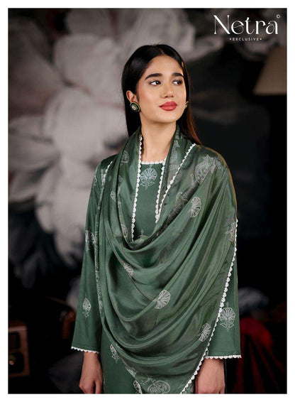 Bivora Netra Cotton Pant Style Suits Supplier