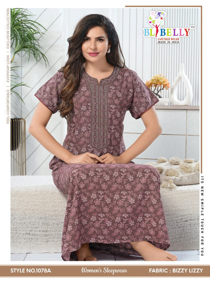 Bizy Lizy 3004 Belly Night Gowns Wholesale Price