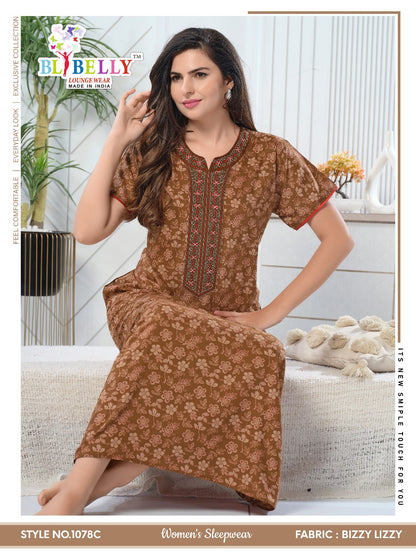 Bizy Lizy 3004 Belly Night Gowns Wholesale Price