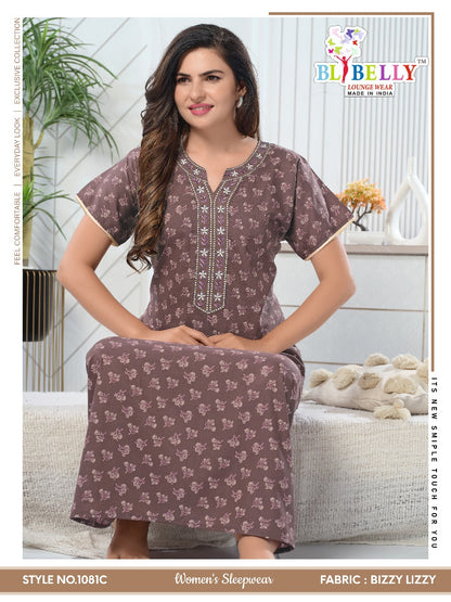 Bizy Lizy 3004 Belly Night Gowns Wholesale Price