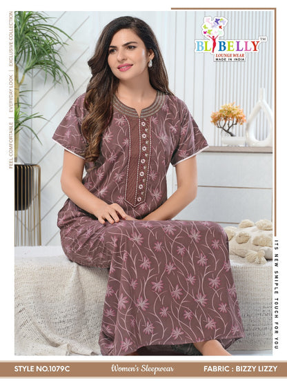 Bizy Lizy 3004 Belly Night Gowns Wholesale Price