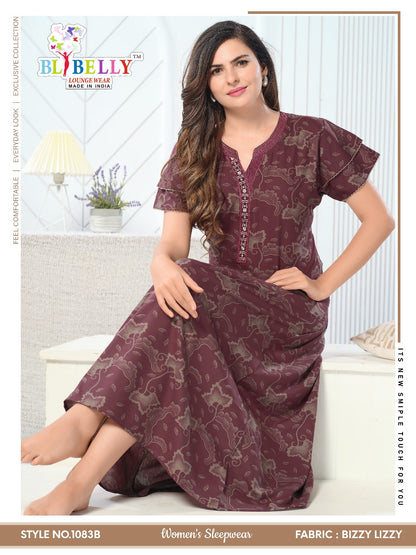 Bizy Lizy 3004 Belly Night Gowns Wholesale Price