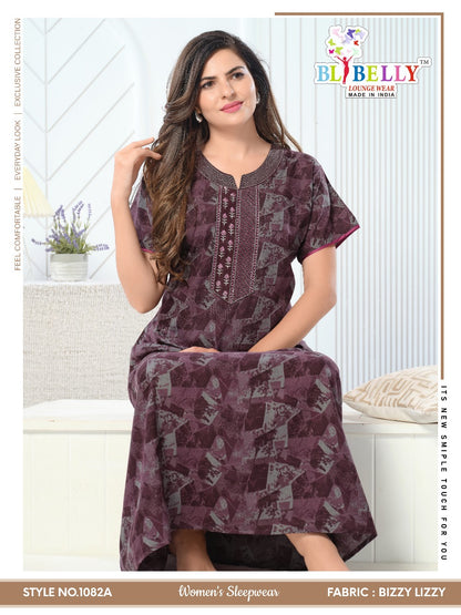 Bizy Lizy 3004 Belly Night Gowns Wholesale Price