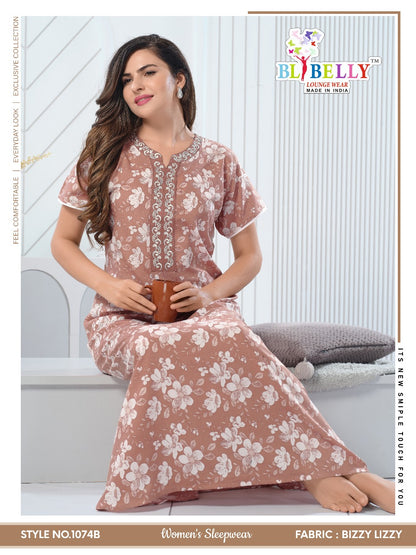 Bizy Lizy 3004 Belly Night Gowns Wholesale Price