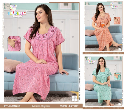 Bizy Lizy Belly Night Gowns Exporter India