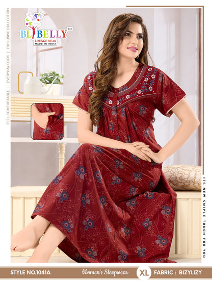 Bizylizy Belly Night Gowns Wholesaler India