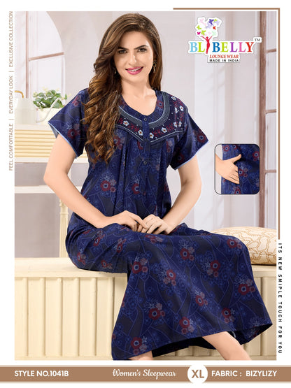 Bizylizy Belly Night Gowns Wholesaler India