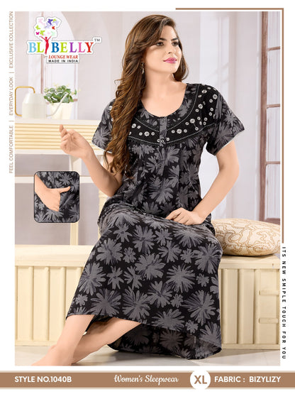 Bizylizy Belly Night Gowns Wholesaler India